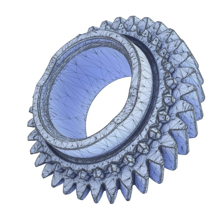 3D Scanning gear optimize